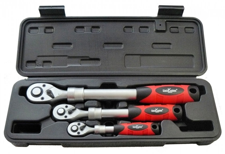 Nieuwe TELESCOOPRATEL set 3 delig Stahlkaiser