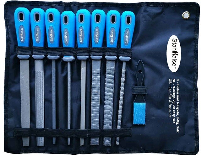 Nieuwe VIJL en Rasp set 9 delig Stahlkaiser