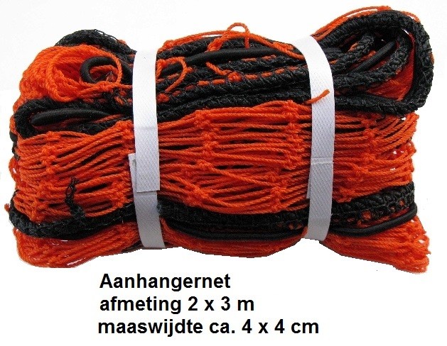 Nieuwe AANHANGERNET AFDEKNET 2x3m