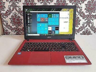 Acer Aspire Red Cherry Laptop  Refurbished  15 6 Inch