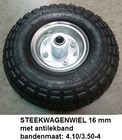 Nieuwe WIELEN STEEKWAGENWIELEN asgat 16mm