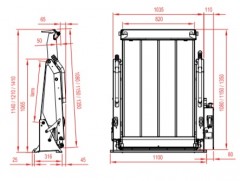 Rolstoellift Dhollandia DH-PH2.03