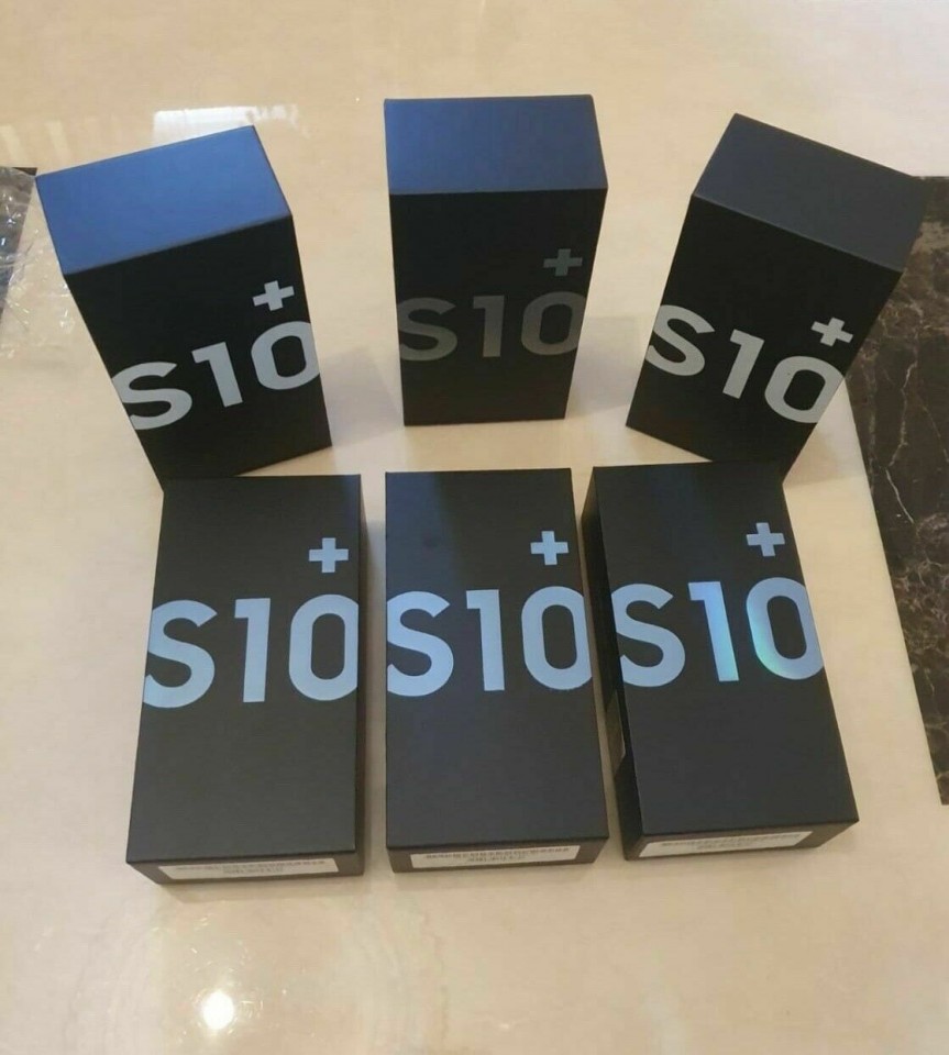 Samsung S10   plus 128GB Black Dual Sim Unlocked SM-G975F DS