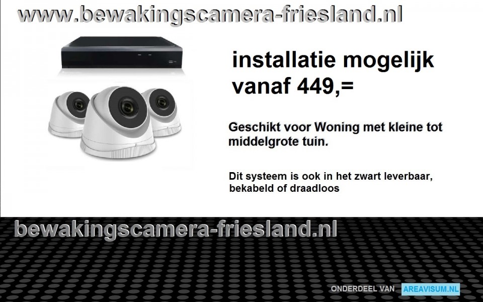 installatie verkoop en advies Bewakings camera systemen en alarm