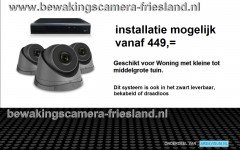 installatie verkoop en advies Bewakings camera systemen en alarm