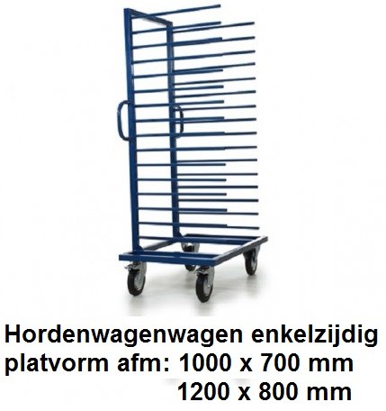 Nieuwe Enkelzijdige Hordenwagens