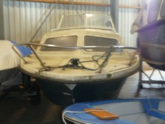 Te koop aangeboden  Kajuitboot met motor en trailer