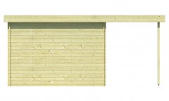 Tuinhuis-Blokhut Extramodern: 320+200x260 cm