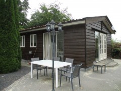 Houten chalet te huur in bosrijke omgeving