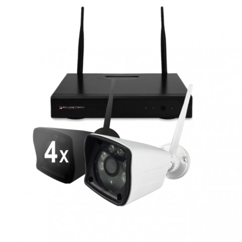 4 x 2 MP camera  wifi camerasysteem