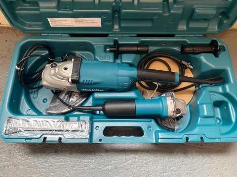 Makita haakse slijp combi set nieuw in koffer   