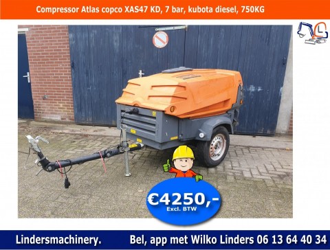 Compressor Atlas Copco XAS 47 KD