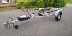 Gegalvaniseerde Freewheel boottrailer