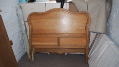 antiek bed 195 x 135 cm 