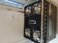 Luxe boretti met 2 ovdns frytop 