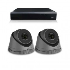 Camerabewaking systeem met 1 tot 8 x 3MP HD Dome camera – bekabeld