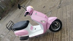 IVA LUX 50  VESPA LOOK  2016 SUPERMOOI  3243 KM