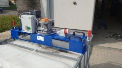 Industriële borstels ibc-vat mengers optioneel frequentie regel