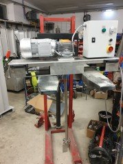 Industriële borstels ibc-vat mengers optioneel frequentie regel