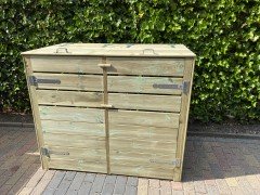 Container   kliko ombouw  Voor 1 2 3 en 4 Containers